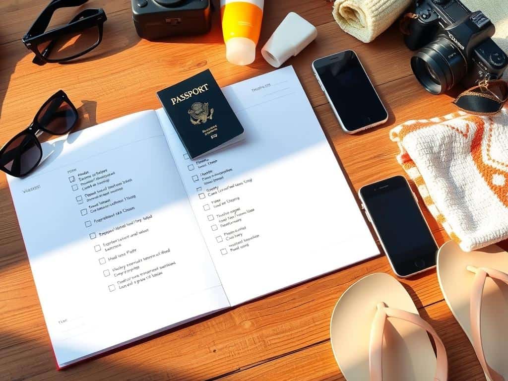 Vacation checklist