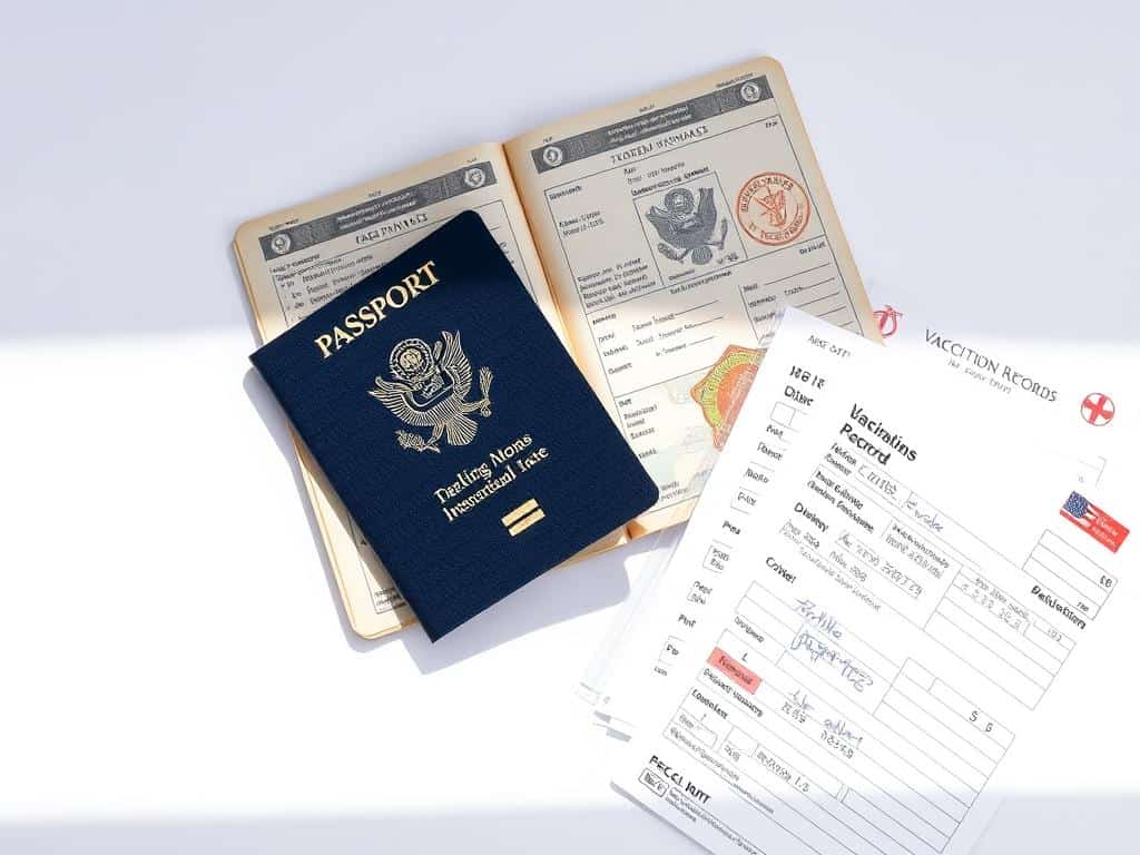 passport tips and vaccination records