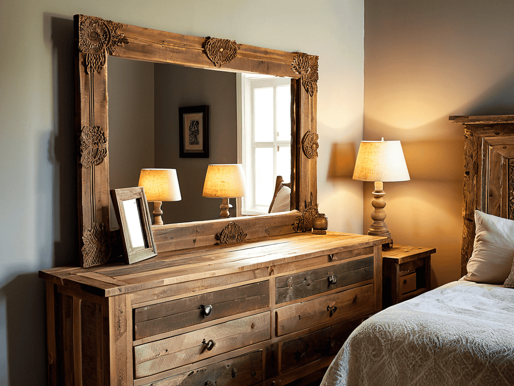 How to Create a Diy Mirror Frame That Stands Out 4 Bringing It All Together DIY Mirror