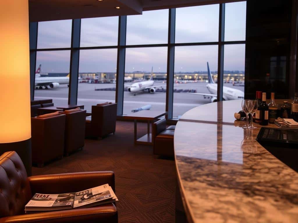 Travel rewards and lounge access