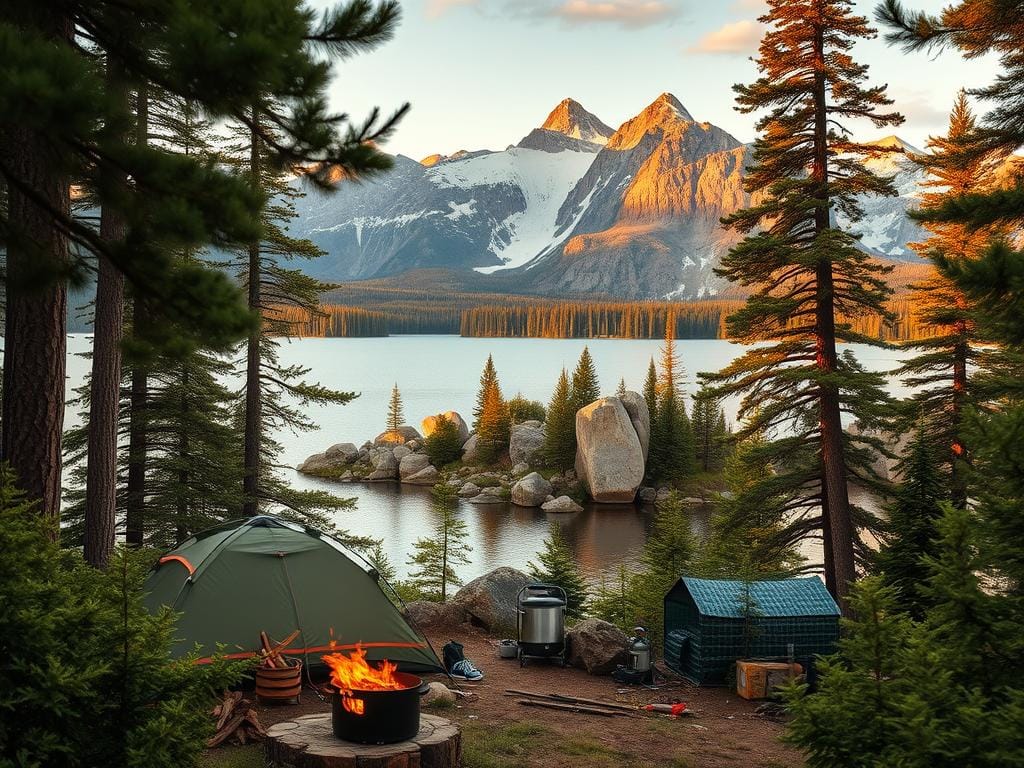 Michigan camping experience