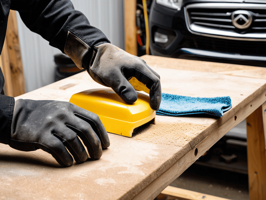 Restoring yellow headlights