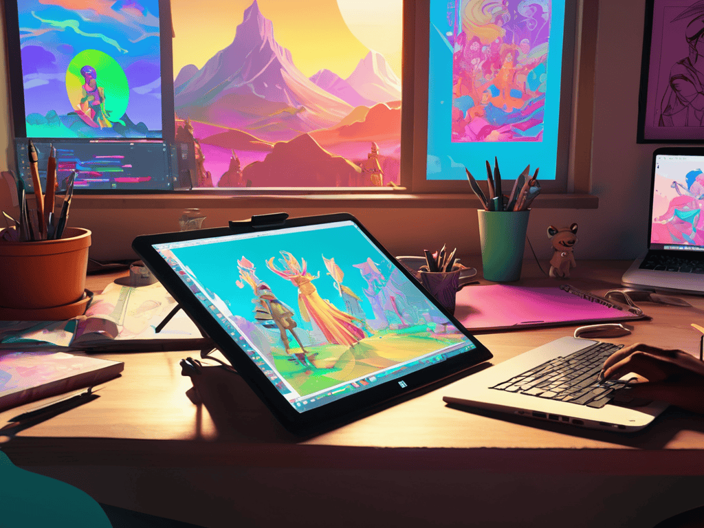 Post Flat Illustration Evolved Design