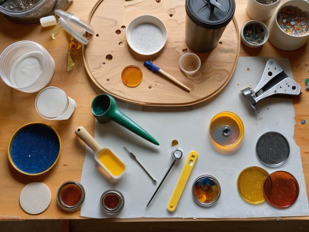 Functional Art: Making Personalized Resin Coasters Step-by-step 2 Project Overview in 2 hours