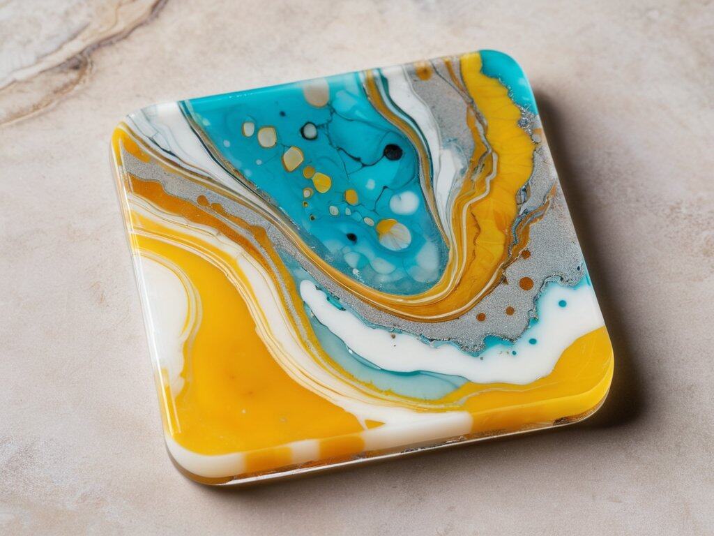 Functional Art: Making Personalized Resin Coasters Step-by-step 3 Making Personalized Resin Coasters