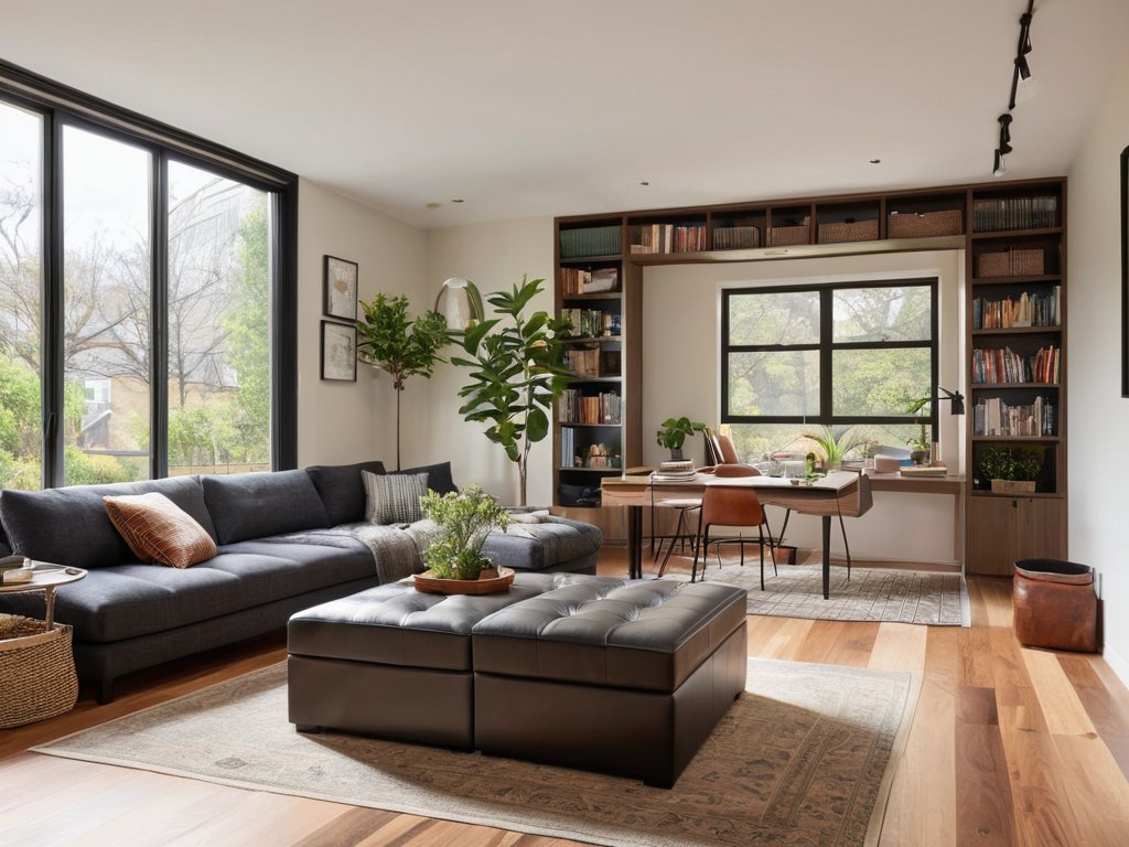 Smart Shrinking in Interior Design concept