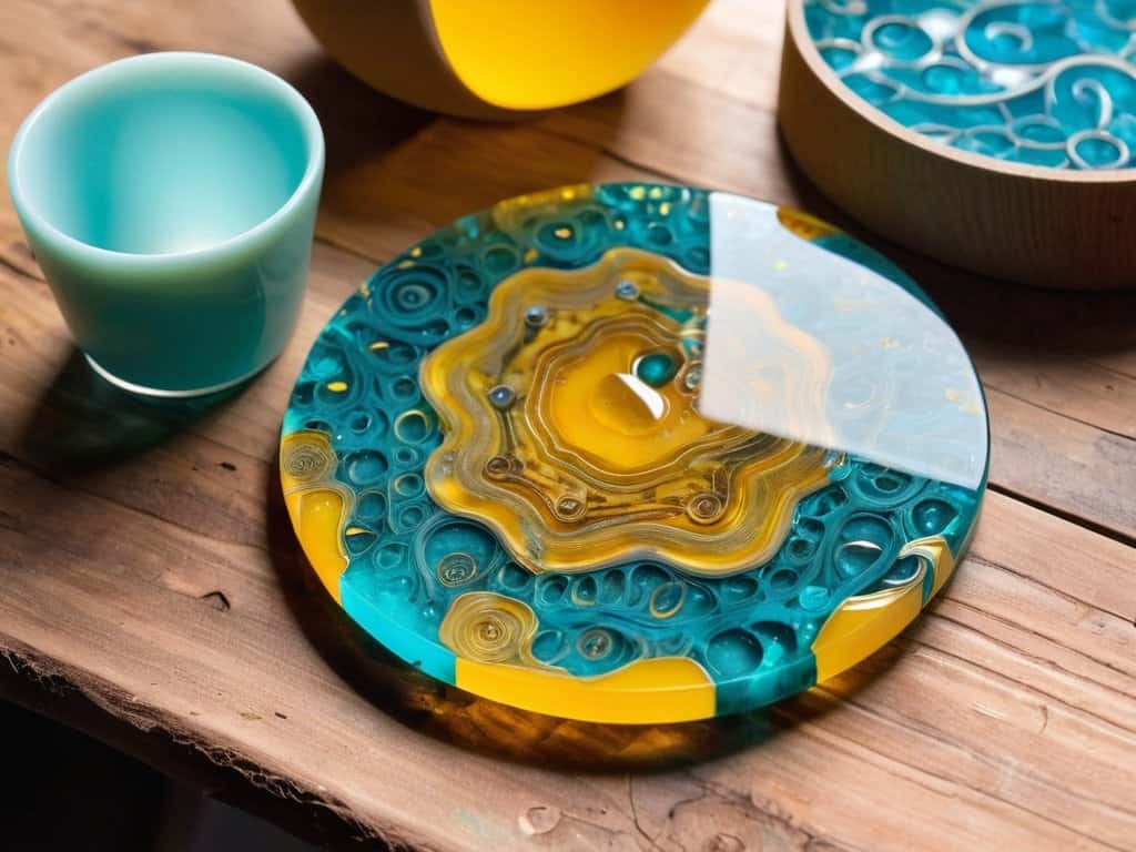 Functional Art: Making Personalized Resin Coasters Step-by-step