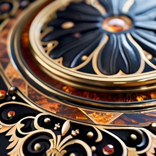 Restoring antique Boulle work (Brass-Shell) inlay.