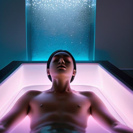 Abstract portrait, inspiration through sensory deprivation