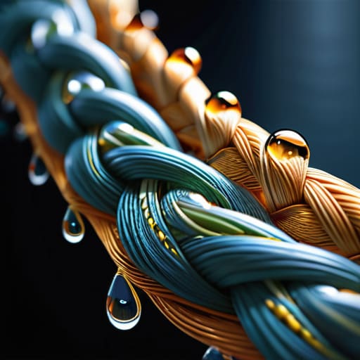 Harnessing Capillary Action in Braided Fibers.