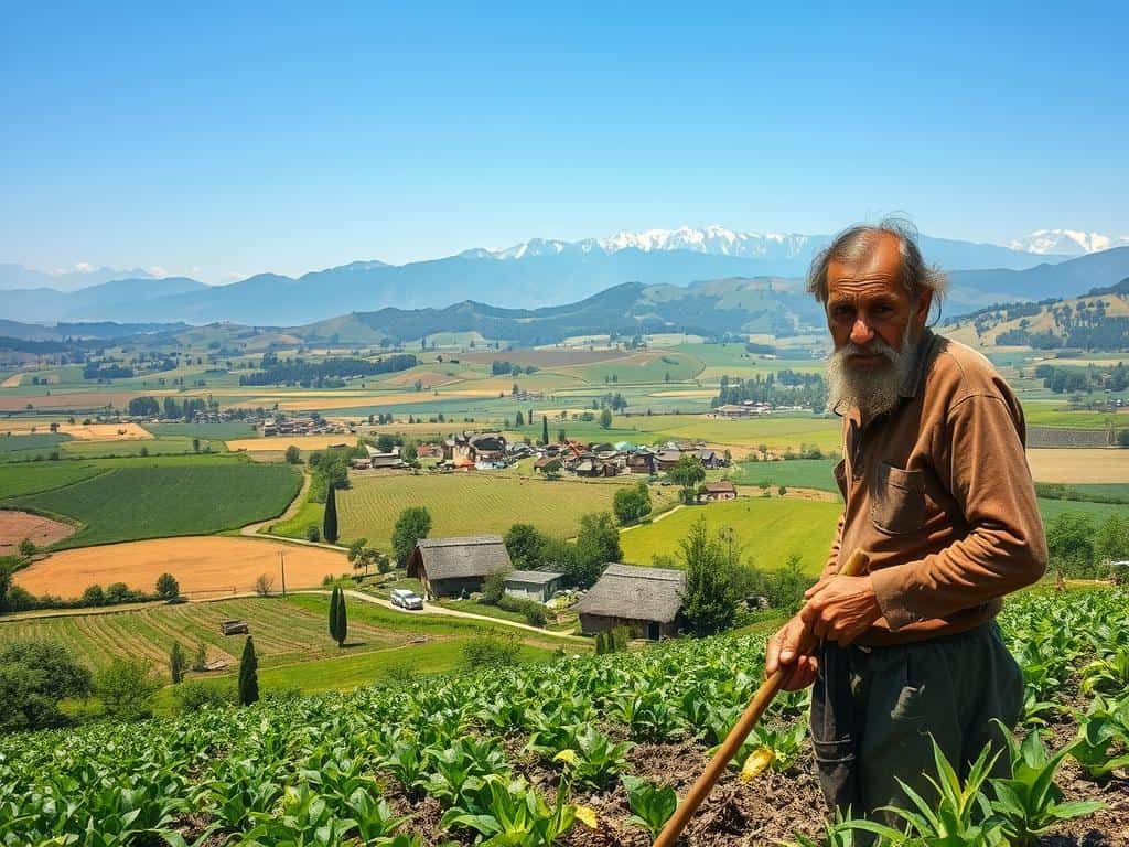 Agricultural influence on cultural personality traits