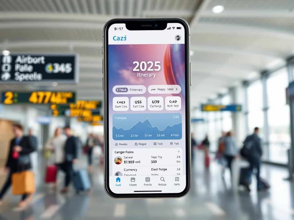 Travel planning apps 2025